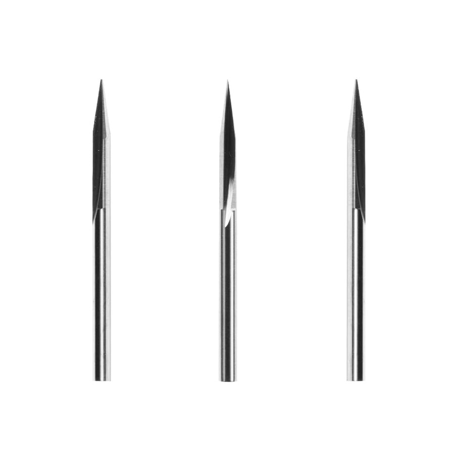 Snapmaker Straight Groove V-Bits (3-Bits)