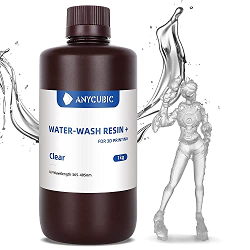 Anycubic Water-Wash Resin+ (Clear) 1kg