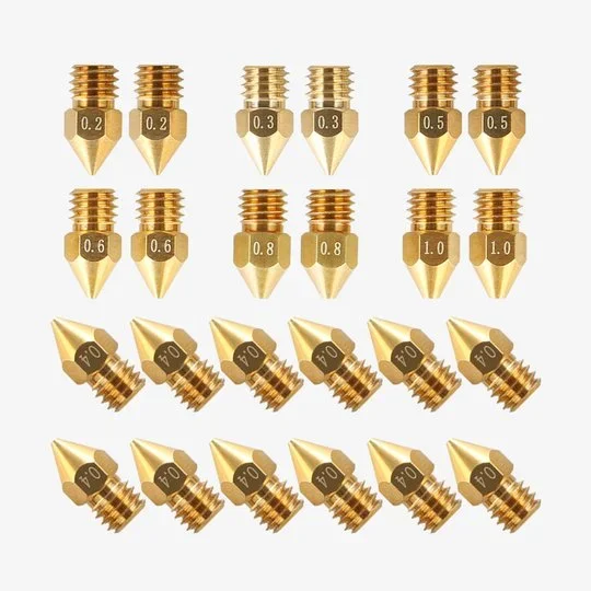 MK8 Nozzles Package 24 pcs