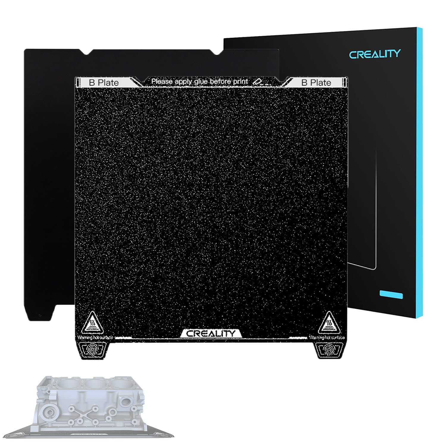Creality K1 PEI Build Plate 235*235mm-With soft magnetic