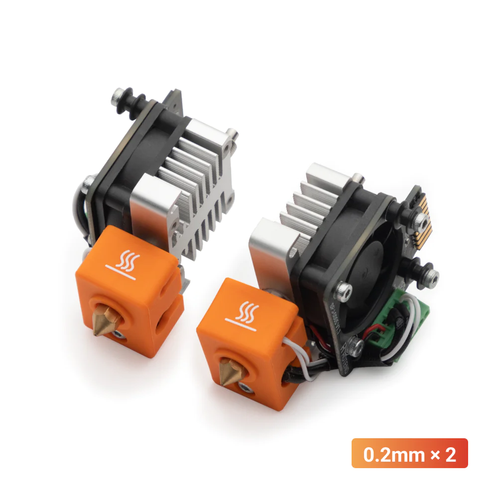PAIRED HOT ENDS FOR SNAPMAKER J1/J1S (0.2mm)