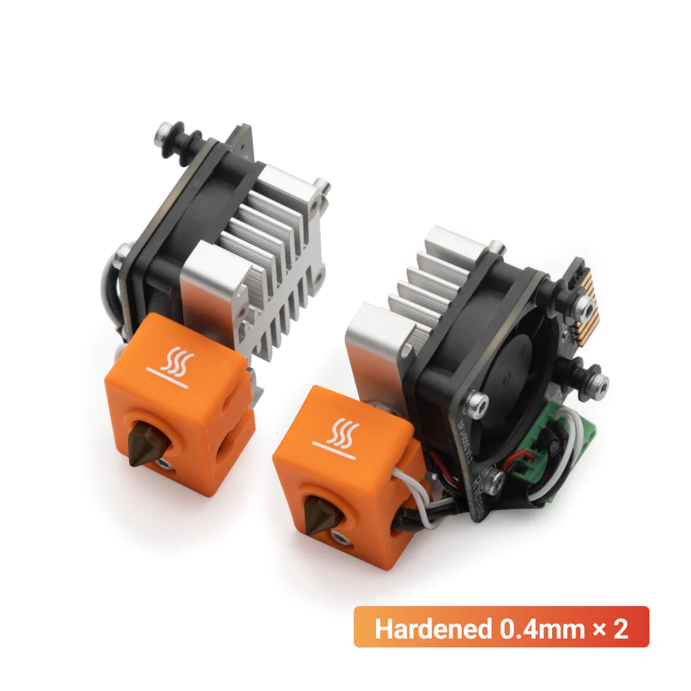 PAIRED HOT ENDS FOR SNAPMAKER J1/J1S (HARDEND 0.4MM*2)