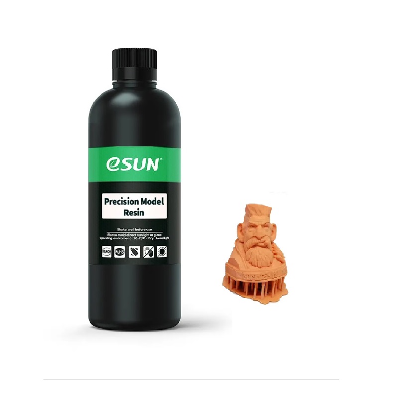 eSUN Precision Model Resin, Orange Red,0.5kg