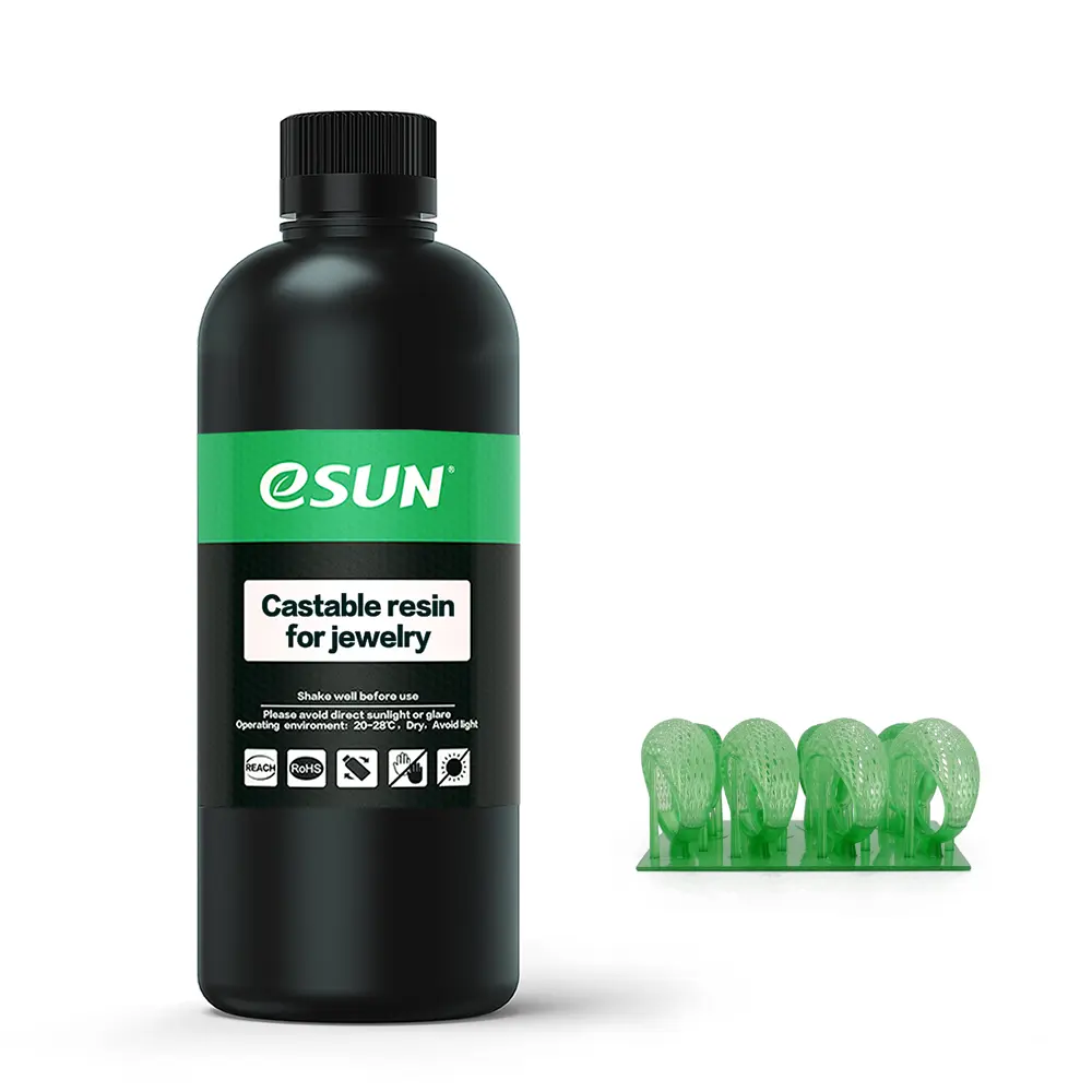 eSUN Castable Resin for Jewelry Suite Green 1kg