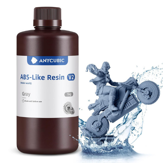 Anycubic ABS Like V2 Resin (Grey) 1KG