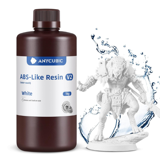 Anycubic ABS Like V2 Resin (White) 1KG