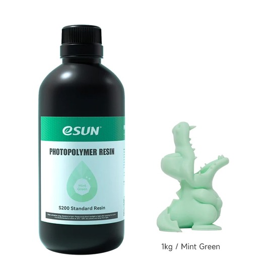 eSUN S200 Standard Resin, Mint Green, 0.5Kg